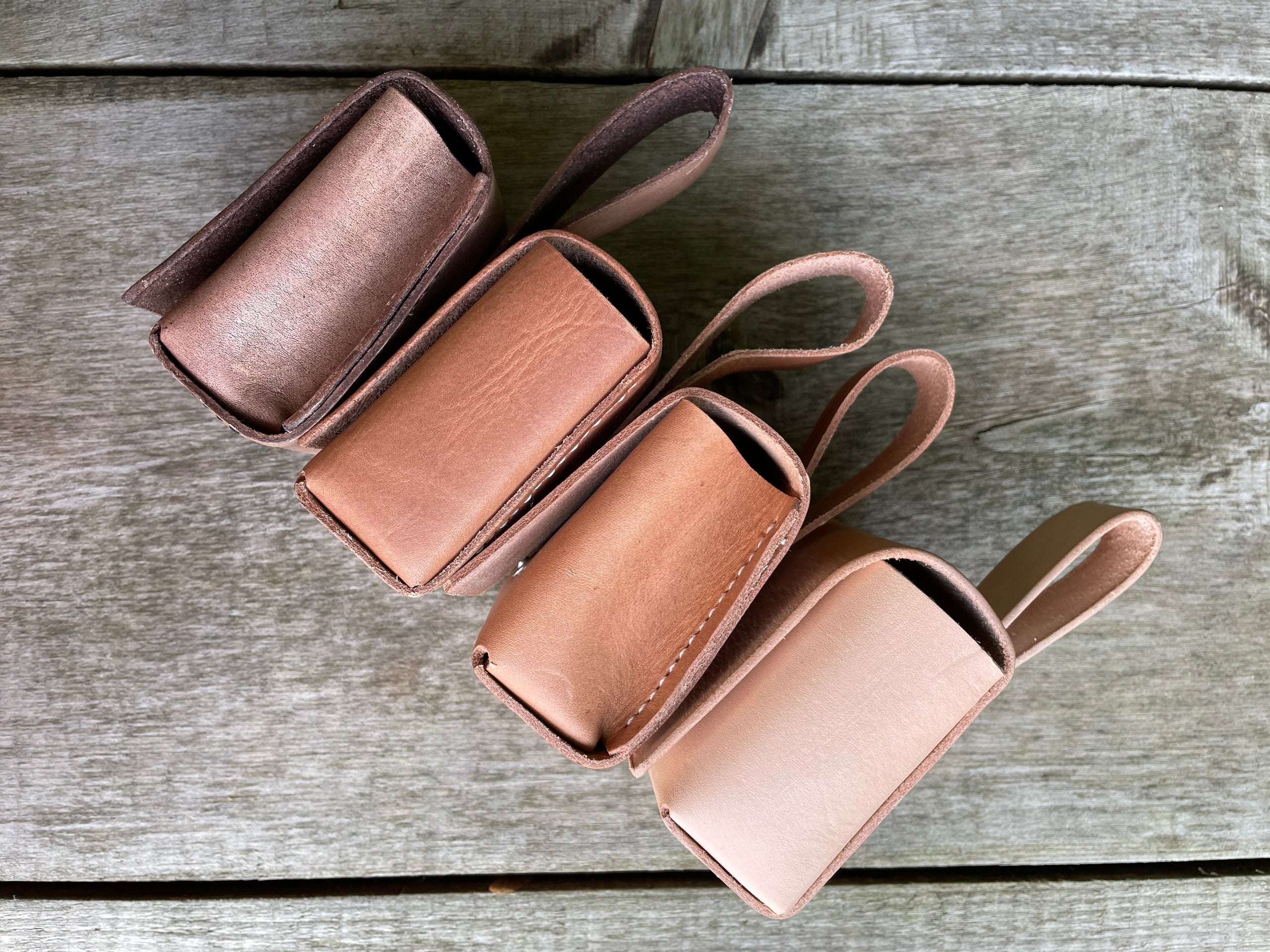 Leather treat pouch clearance